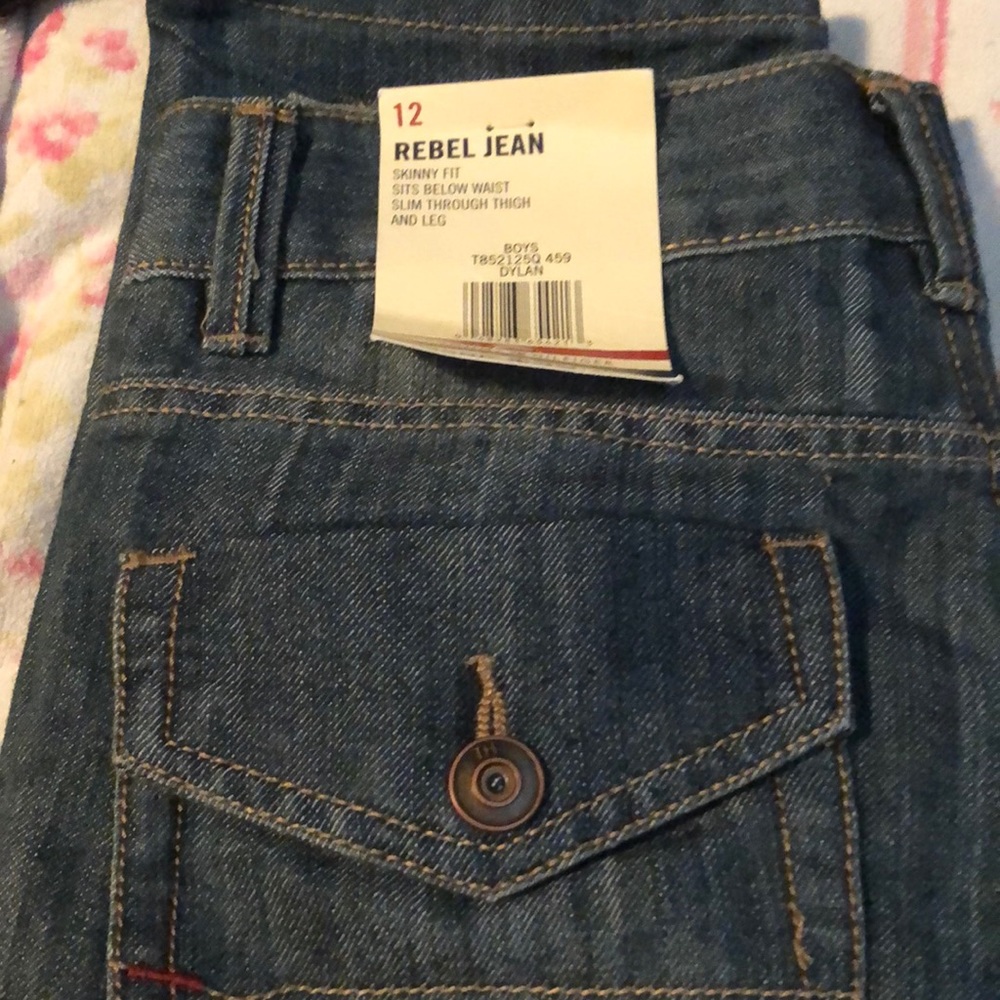 Tommy hilFiger boys jeans size 12 skinny fit